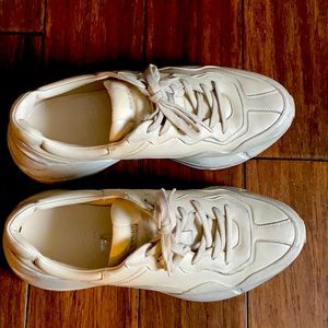Gucci Rhyton Leather Sneakers